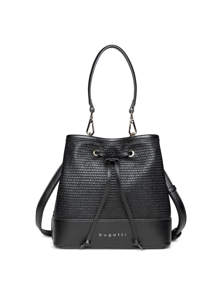 Isa Schultertasche 22.5 cm schwarz