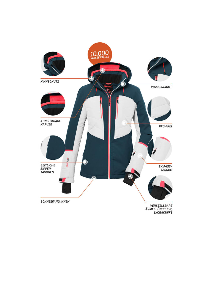 Killtec Killtec Damen Skijacke KSW 87 WMN SKI JCKT in Petrol2510 günstig  kaufen | limango