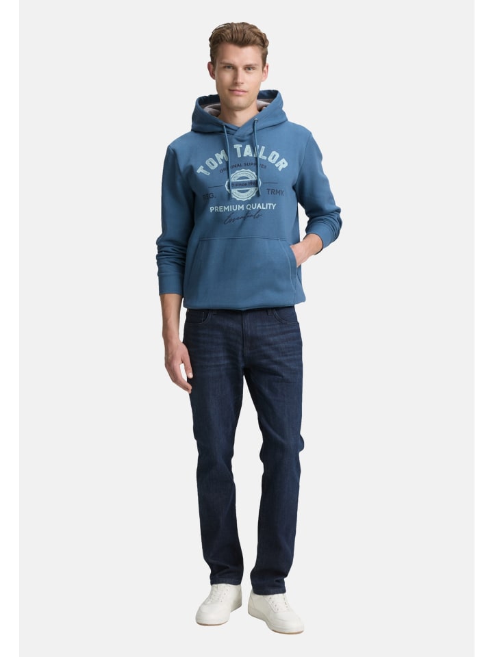 Hoodie in blau