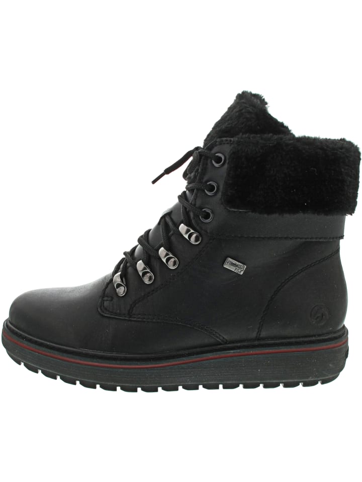 Schnürstiefel Schwarz