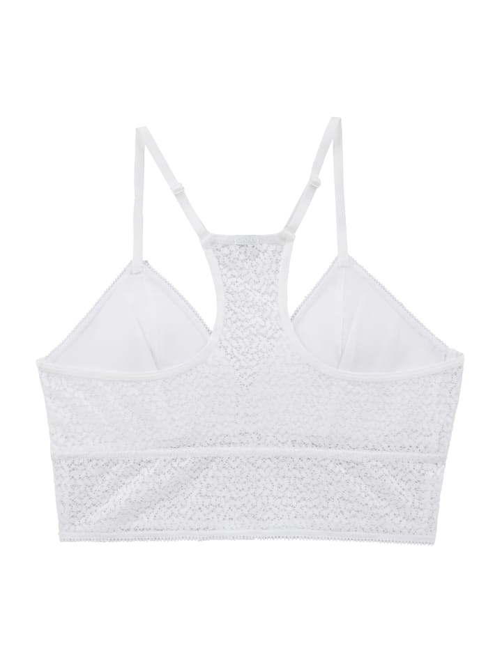 Bra Modern Lace in Poplin White