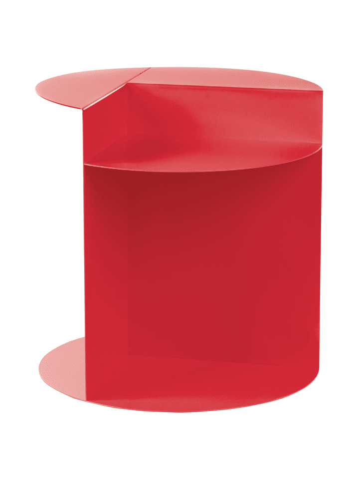 Beistelltisch TAGGART in Rot - (W) 40 x (H) 45 x (L) 40 cm