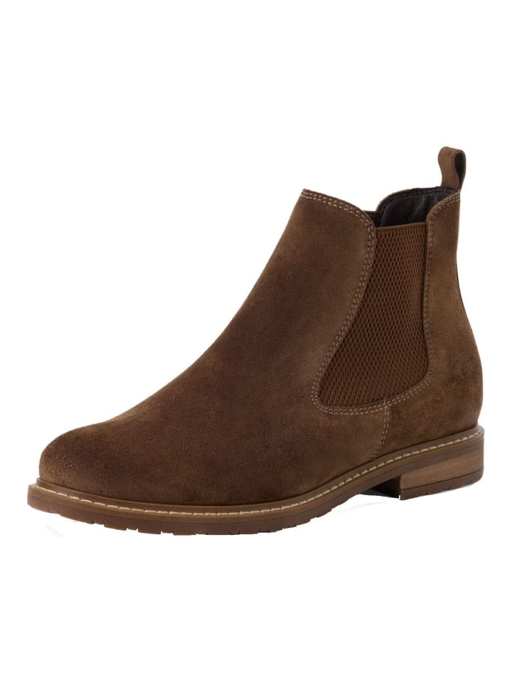 Stiefelette Hellbraun