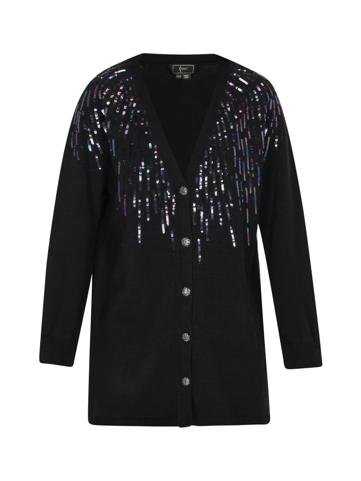 Damen Cardigan in Schwarz