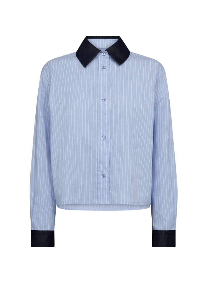 Stripe Shirt NelsonCC in Pale Blue