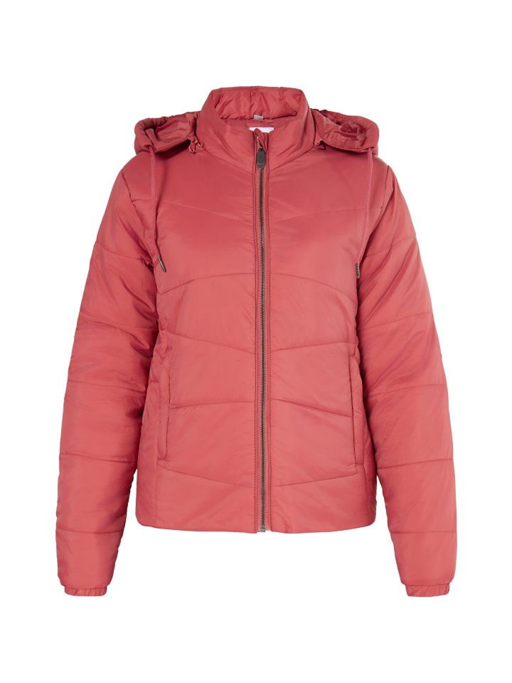 Damen Leichte Steppjacke in Vintage Rot