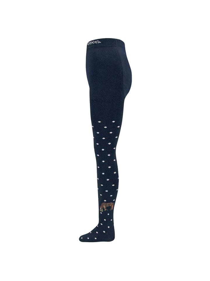 Strumpfhose Pferd in navy