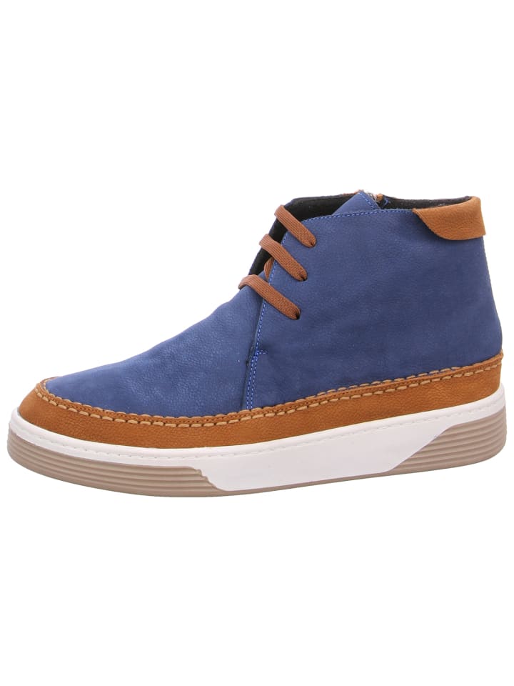Schnürstiefel  in Blau