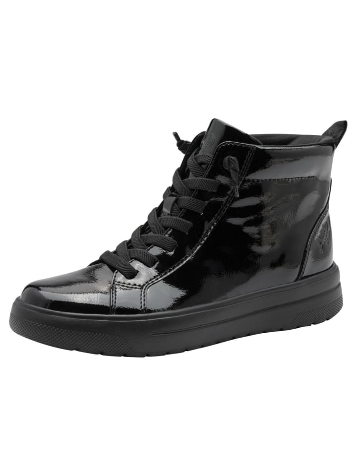 Sneaker in BLACK PAT.