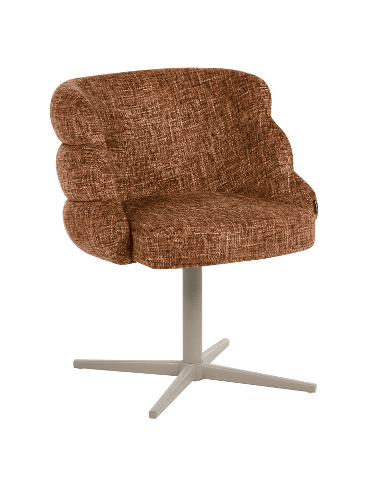 Esszimmerstuhl YOUNGSTOWN in Braun/Beige - (W) 59 x (H) 78 x (L) 63 cm