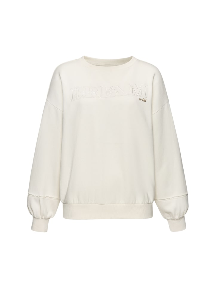 Sweater in wollweiß