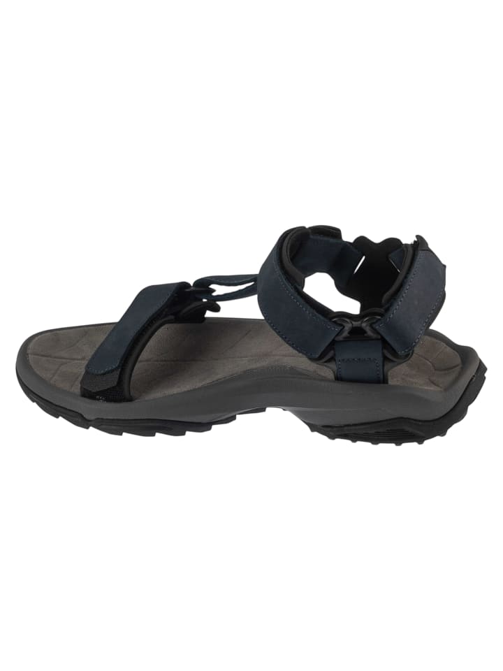Teva M Terra Fi Lite Leather Sandal in Dunkelblau