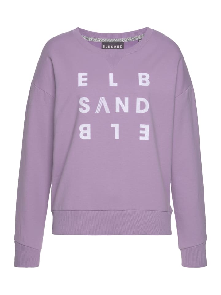 Sweatshirt in lila