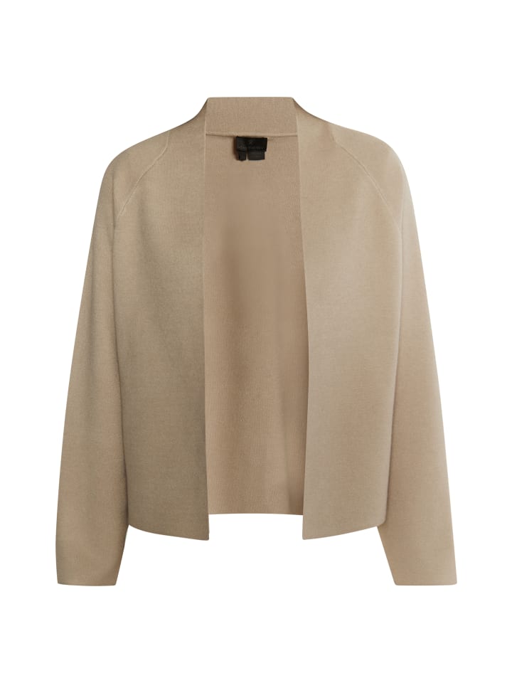 Damen Strickjacke in Steinbeige