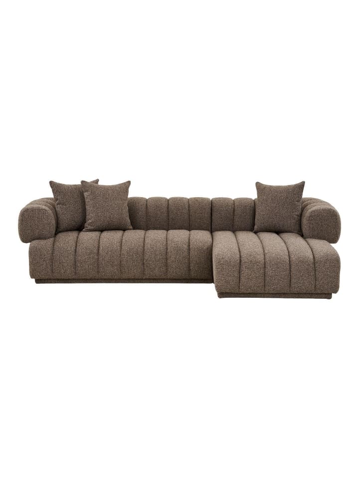 Sofa Ingrid Braun 160 x 293 cm