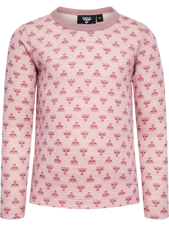 T-Shirt Hmlvilmo Mädchen in WOODROSE
