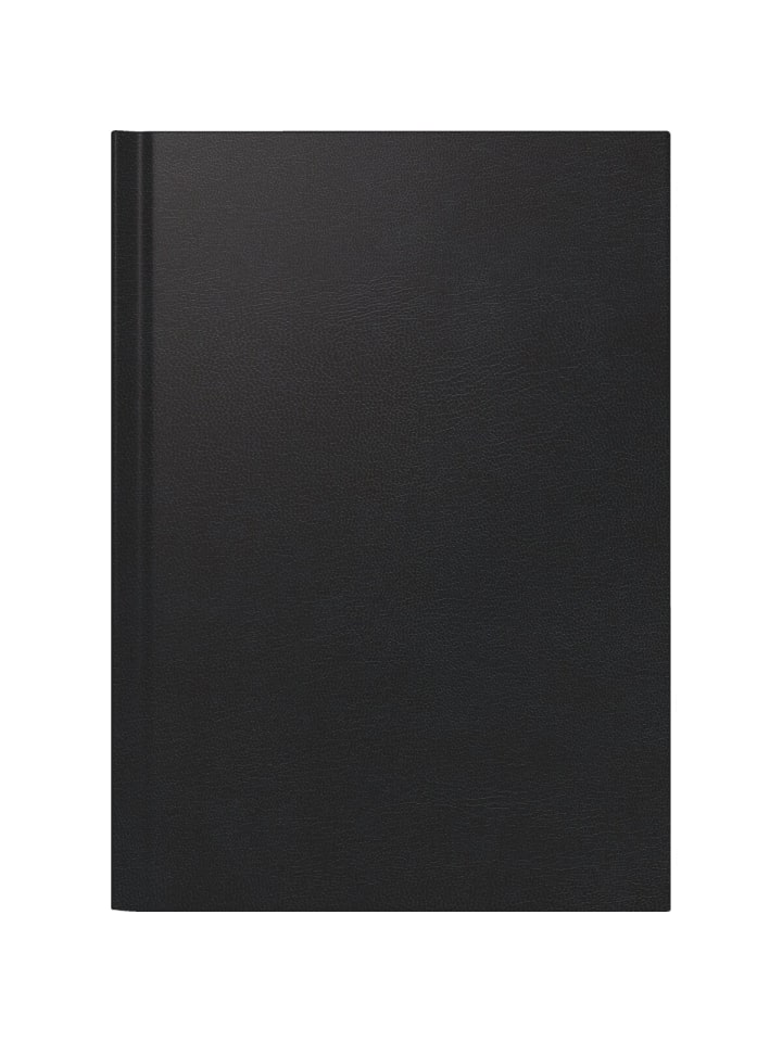 Buchkalender 798 A5 1 Tag/Seite Balacron schwarz 2027