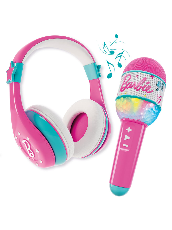 Barbie Bluetooth Kopfhörer mit Mikrofon in mehrfarbig