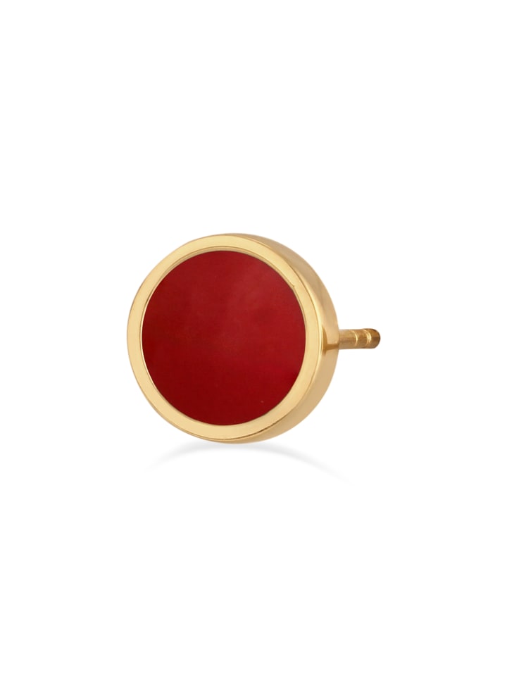 Ohrringe 925 Sterling Silber in Rot