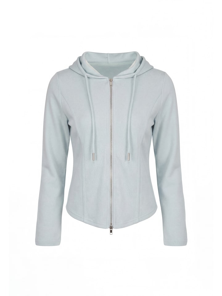 Women Hoodie in Light Mint