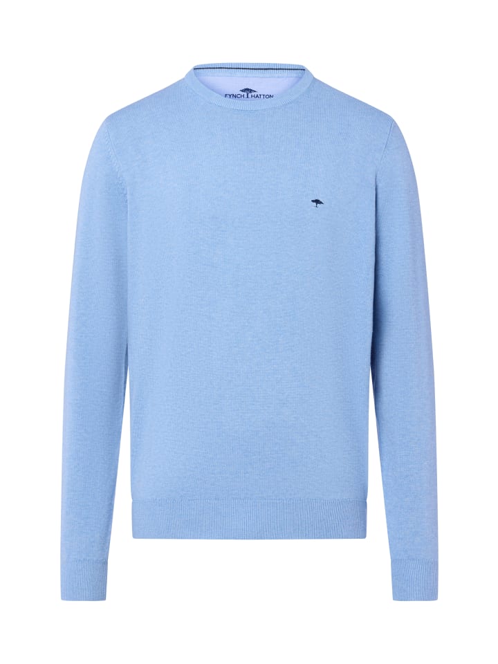Strickpullover in hellblau - 0003