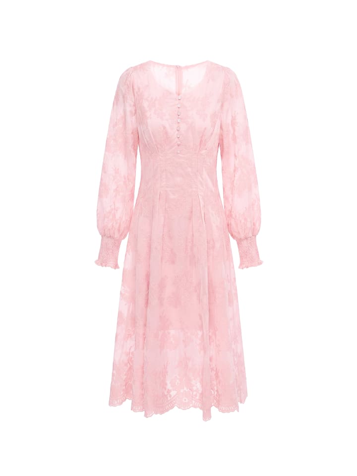 Women Dress in Rose