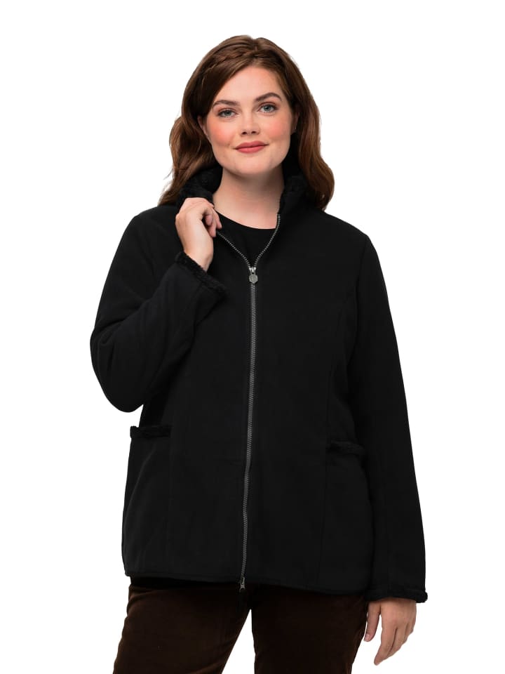 Jacke in schwarz
