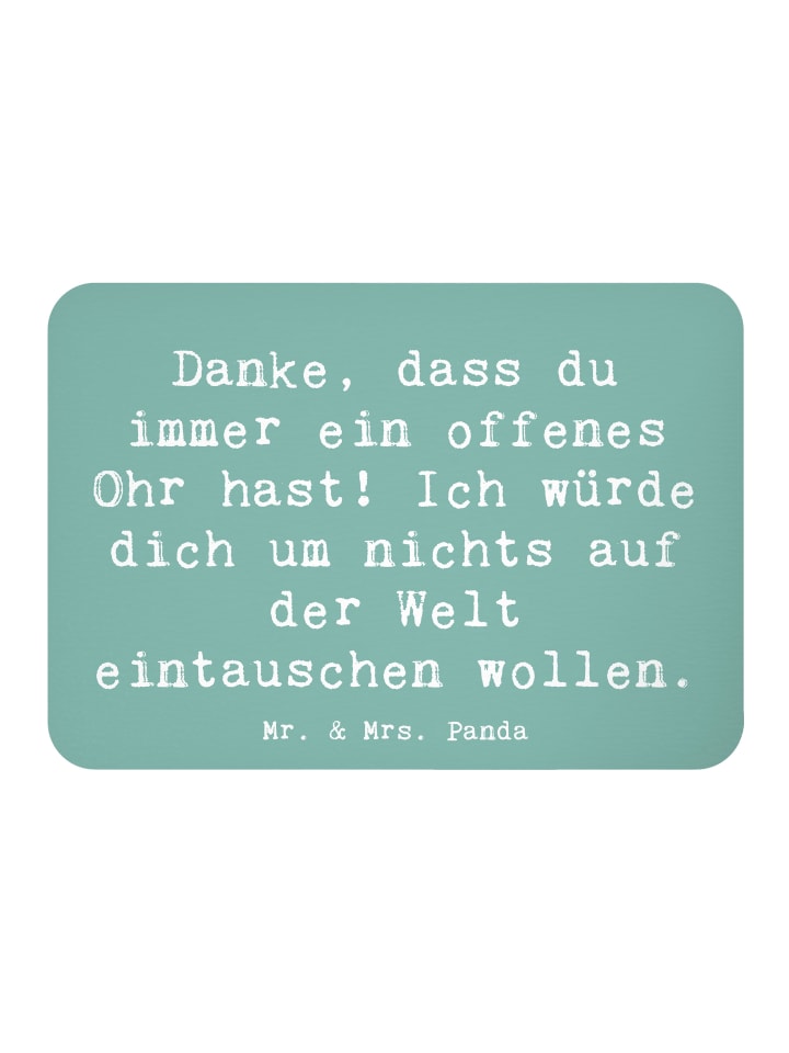Magnet Spruch Freund fürs Leben mit Spruch in Meeresbrise