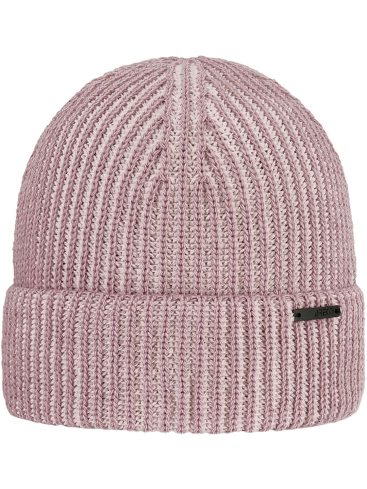 Strickmütze in lila