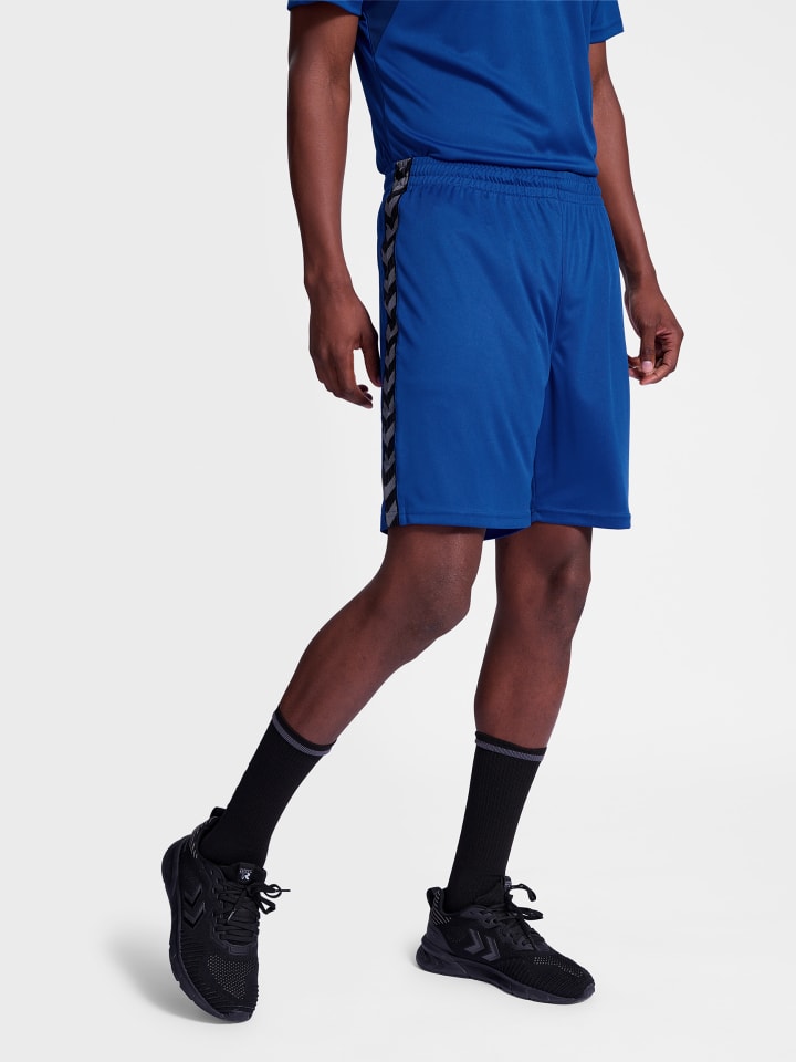 Verstellbare Taille Kurze Hose Hmlauthentic Herren in TRUE BLUE