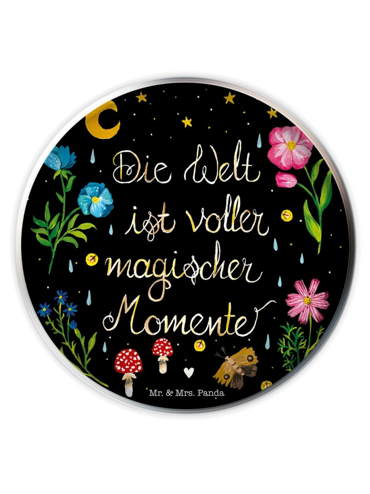 Waschbeckenverschluss Magische Welt mit Spruch in Bunt