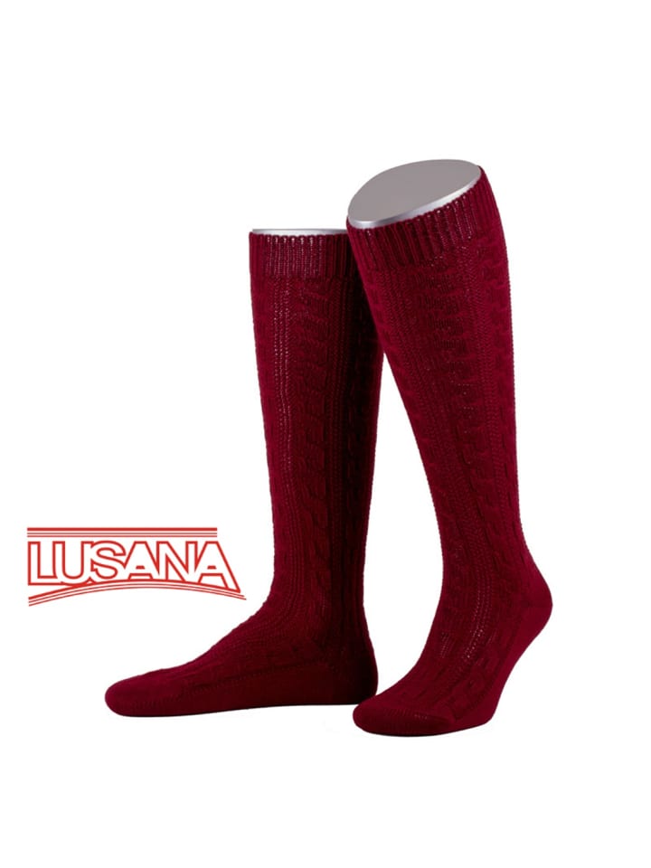 Trachten-Socken in rot