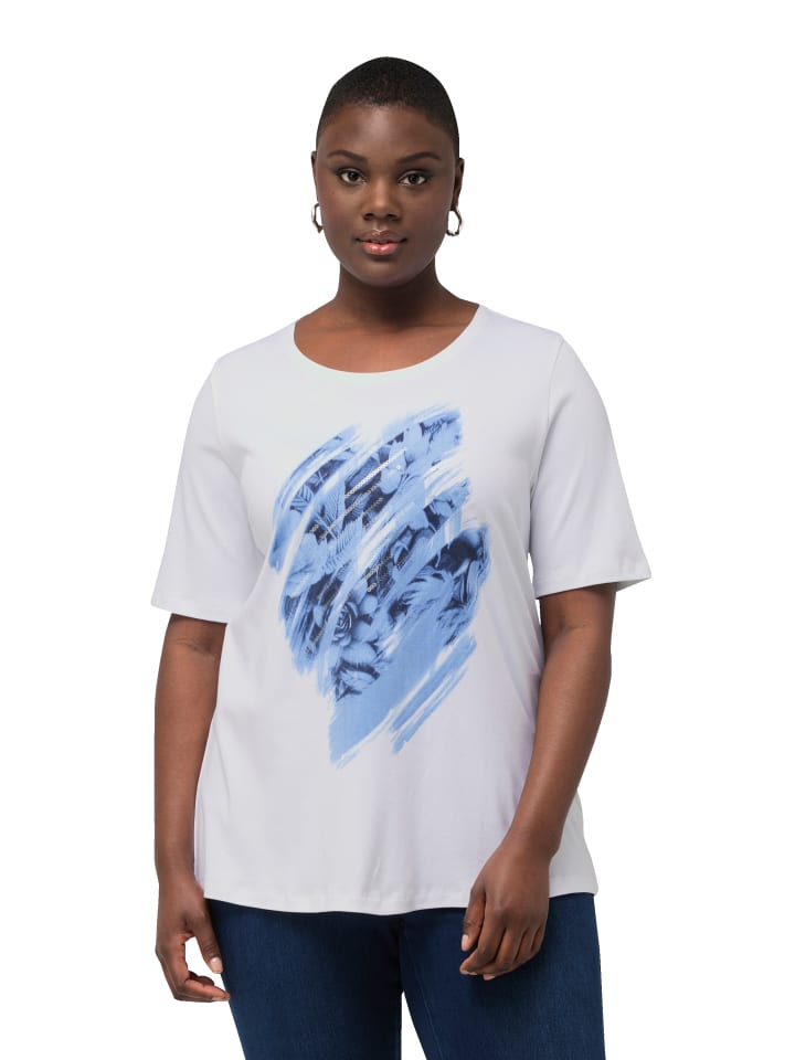 Shirt in schneeweiß