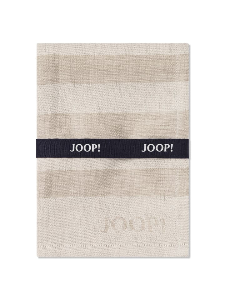 JOOP! Geschirrtücher Cuisine Stripes 1701 Creme - 33 in Creme - 33