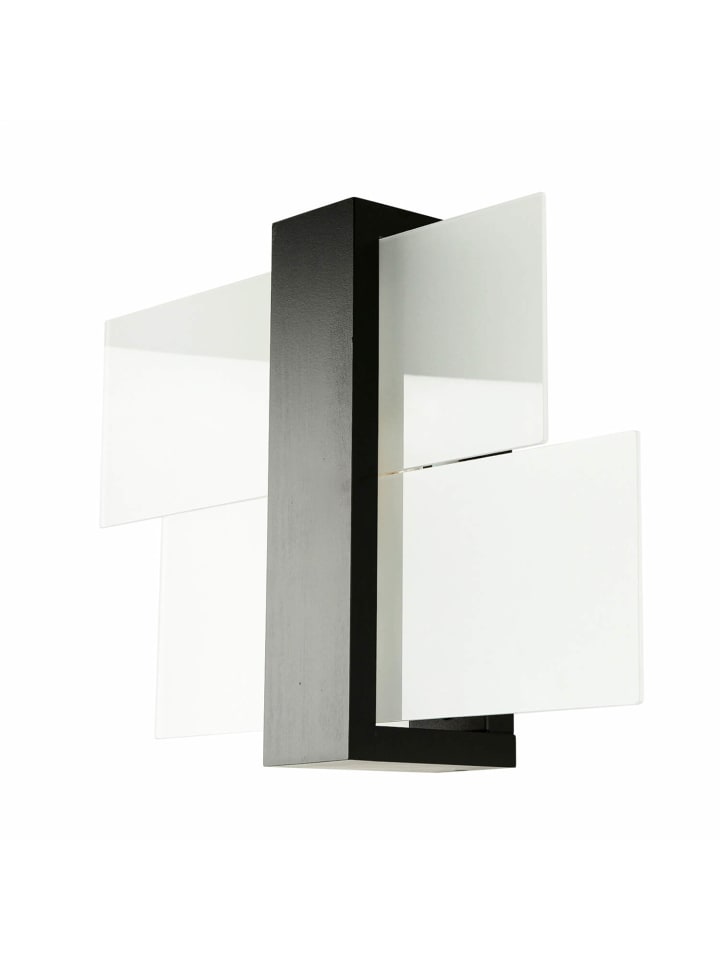 Wandlampe (B)43 x (H)30 cm in Braun Transparent