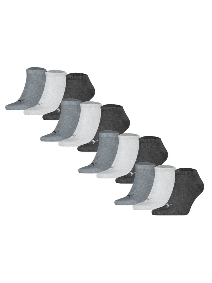 Socken 12er Pack in Grau