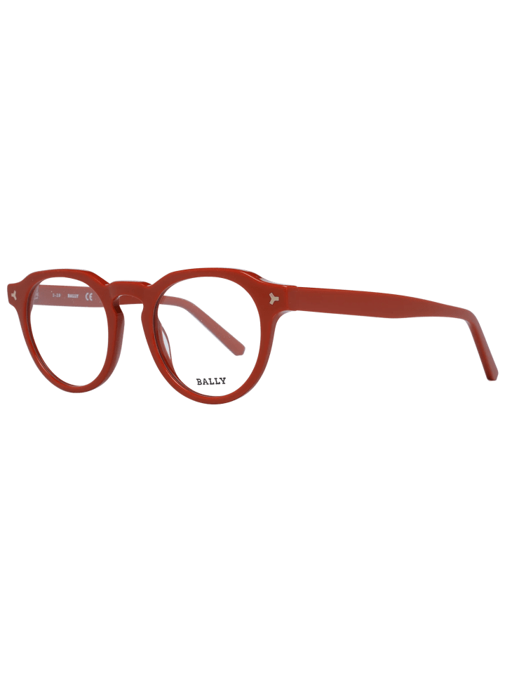 Herren Optische Fassungen Rund Orange