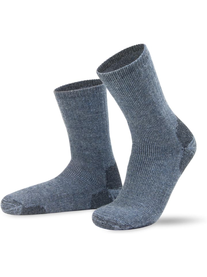 2 Paar Arbeits- und Outdoorsocken in Blau