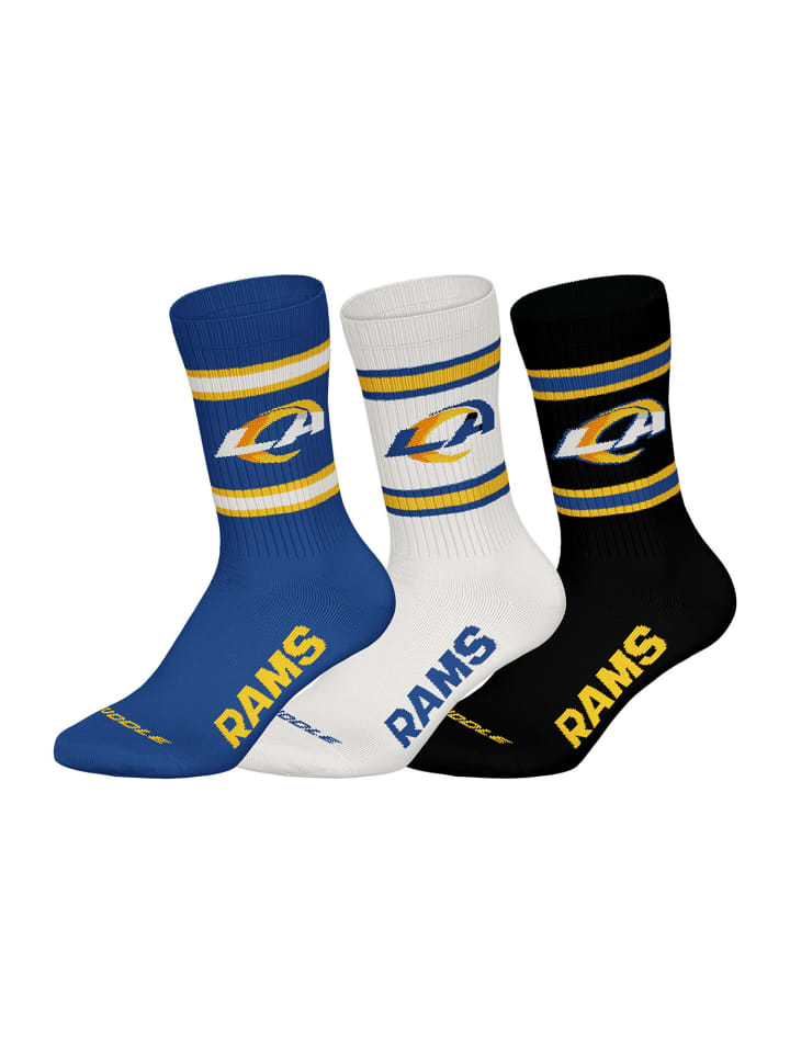 Freizeitsocken Los Angeles Rams in BLU/WHT/BLK
