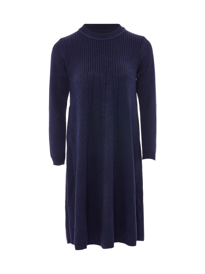 Damen Strickkleid in Marine