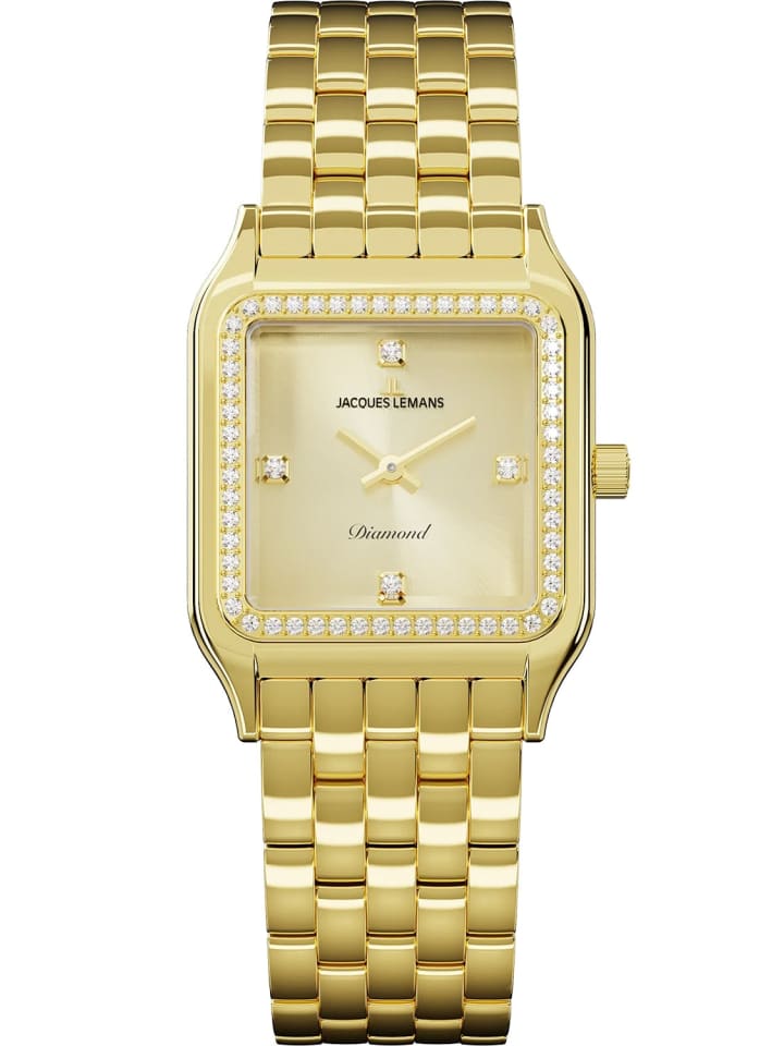 Damen-Quarzuhr Diamond Watches Goldfarben