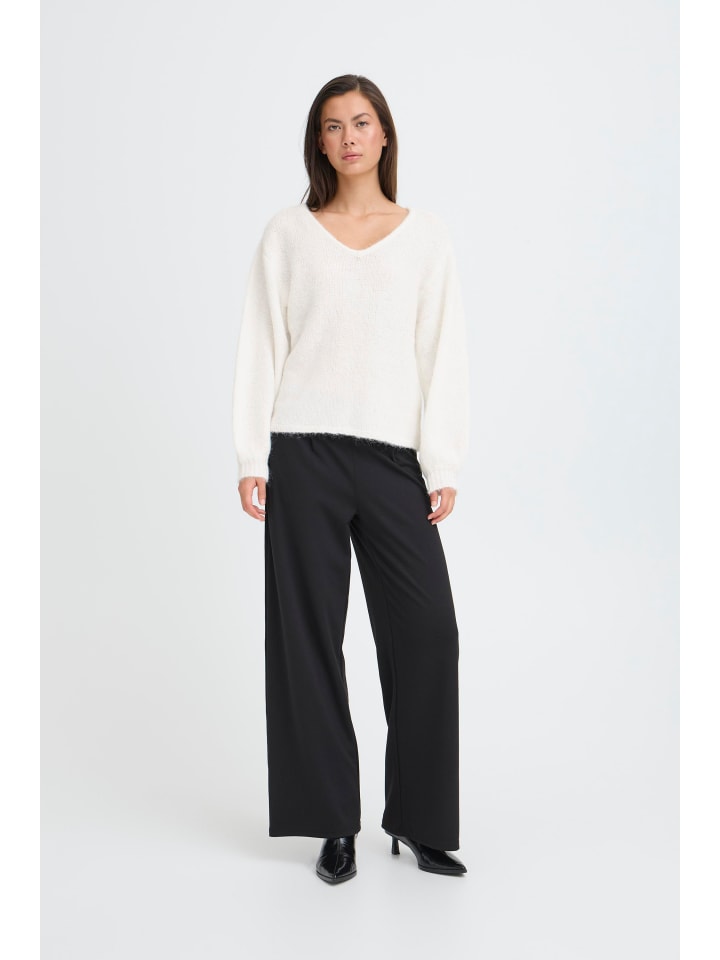 Langarm IHDABRIA Loose fit in Cloud Dancer