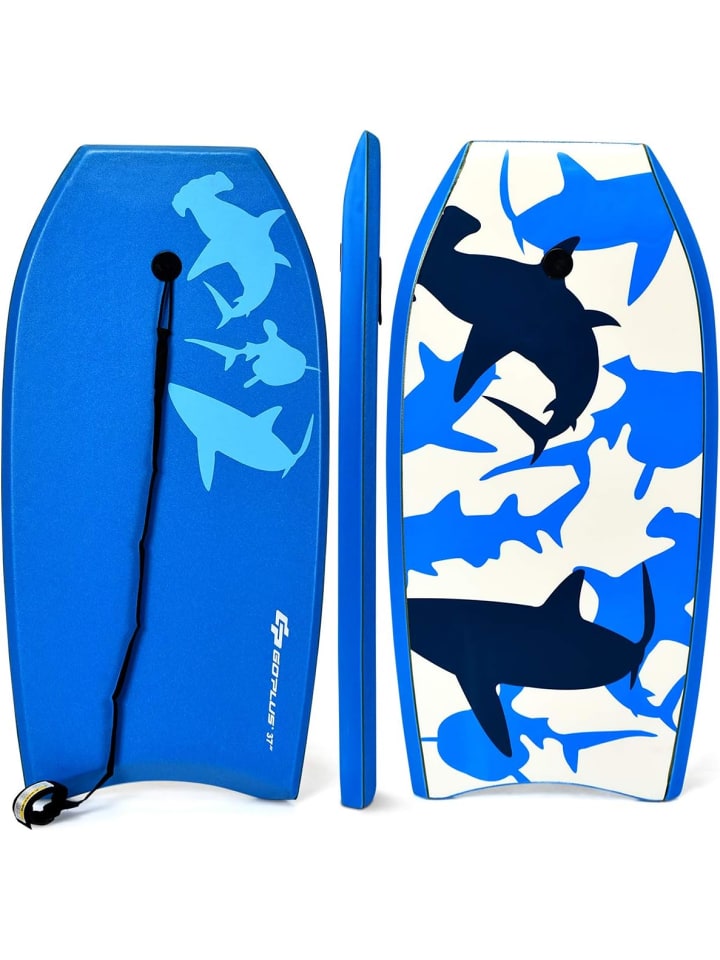 Schwimmbrett 104x52x6cm in Blau