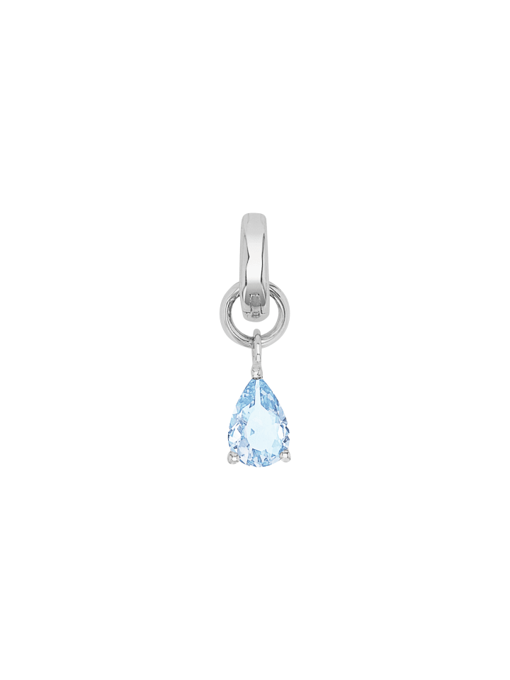 Charm Silber 925, rhodiniert in Silber