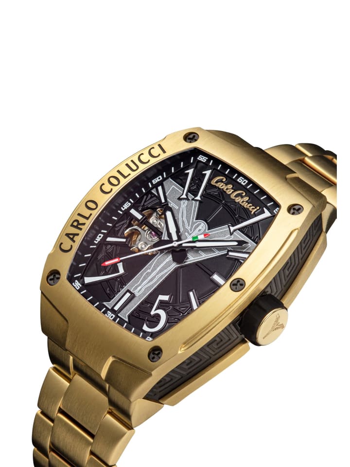Dreizeiger Automatik Donini in Gold