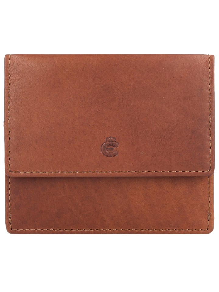 Dallas Geldbörse RFID Schutz Leder 10.5 cm braun
