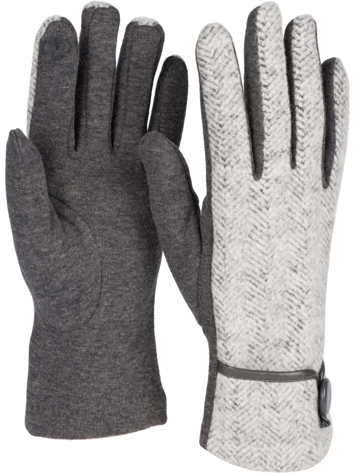 Touchscreen Handschuhe in Dunkelgrau