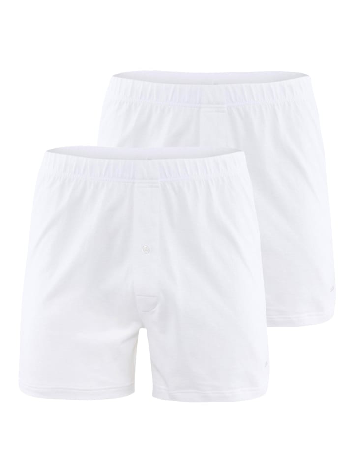 Boxershort 2er Pack in Weiß