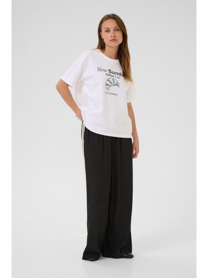 T-Shirt kurzarm KAelly Loose fit in Optical White