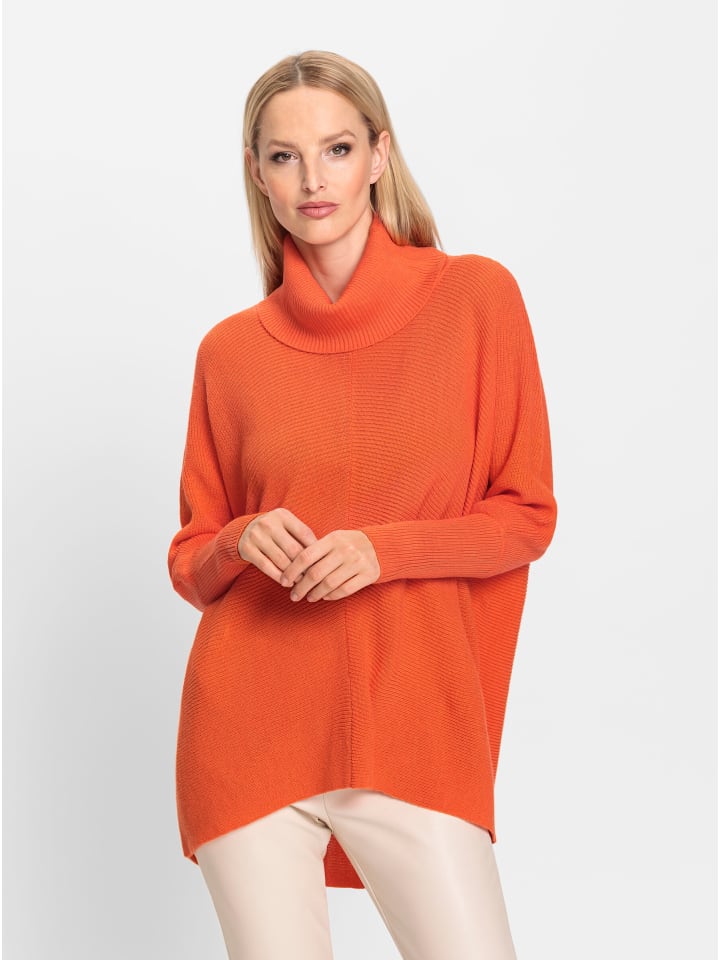 Pullover in orange